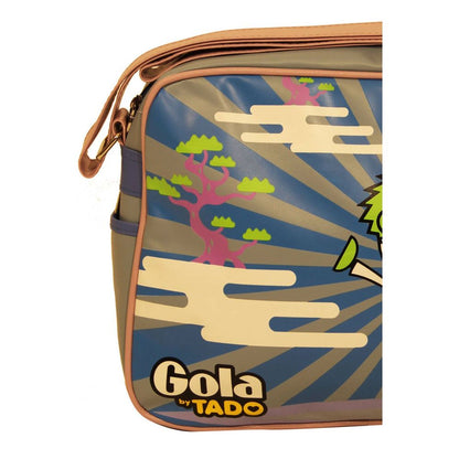 Gola Light Blue Synthetic Women Handbag