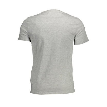 Guess Jeans Gray Cotton Men T-Shirt