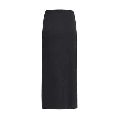 Jacquemus Sablier draped midi Skirt