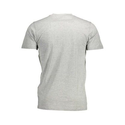 Sergio Tacchini Gray Cotton Men T-Shirt