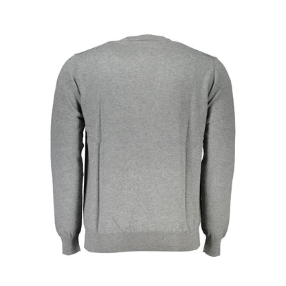 Harmont & Blaine Gray Cotton Men Sweater