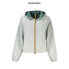 K-WAY Gray Nylon Women Jacket