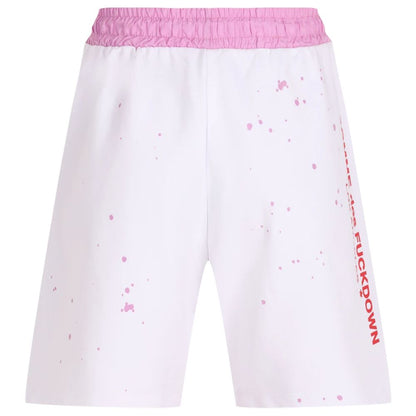 Comme Des Fuckdown White Cotton Short