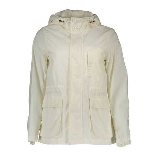 Gant White Cotton Jackets & Coat