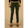 John Galliano Green Cotton Jeans Denim