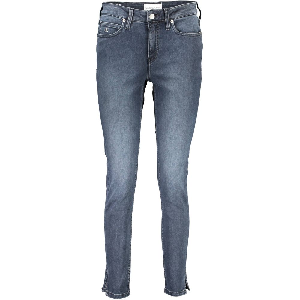 Calvin Klein Blue Cotton Jeans Denim