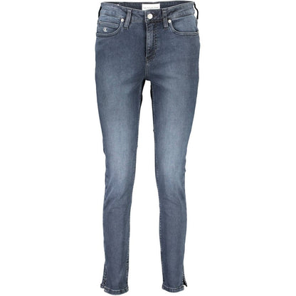 Calvin Klein Blue Cotton Jeans Denim