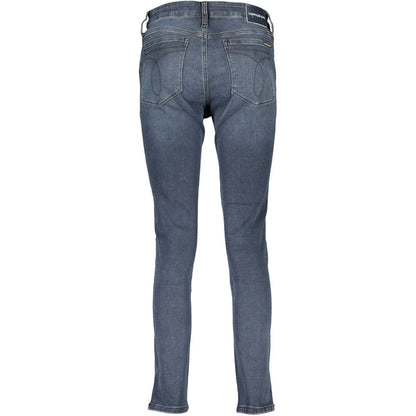 Calvin Klein Blue Cotton Jeans Denim
