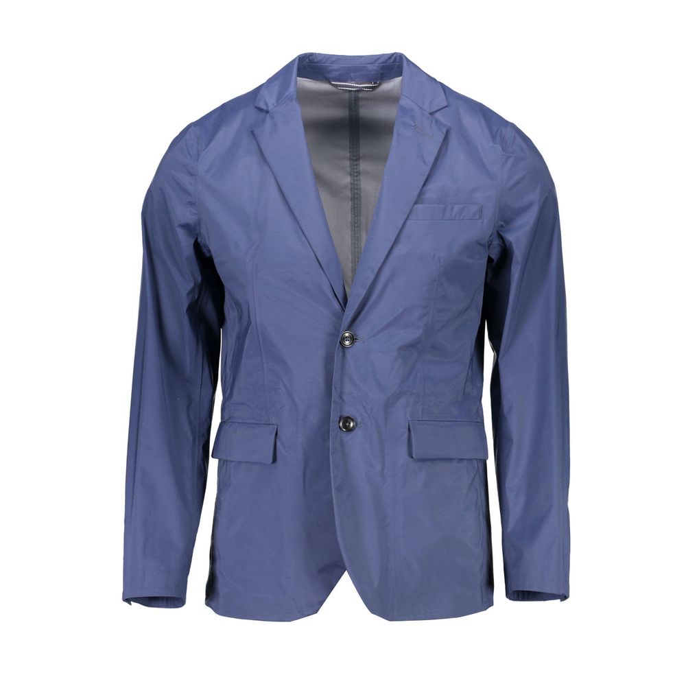 Gant Blue Nylon Men Jacket