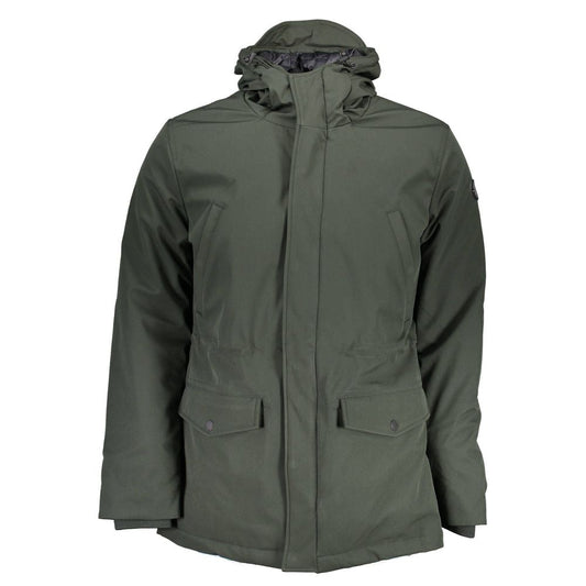 U.S. POLO ASSN. Green Polyester Jackets & Coat
