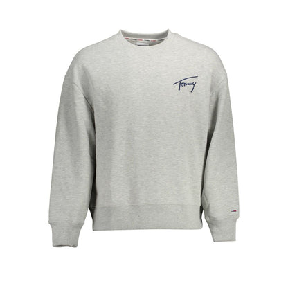Tommy Hilfiger Gray Cotton Sweatshirt
