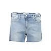 Calvin Klein Blue Cotton Women Shorts