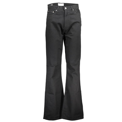 Calvin Klein Black Cotton Jeans Denim