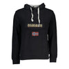 Napapijri Black Cotton Men's Hooded Sweater
