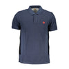 Timberland Blu Organic Cotton Men Polo Shirt