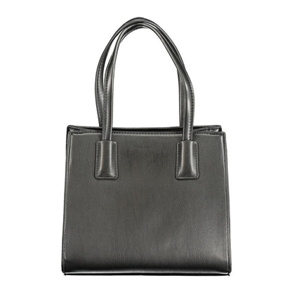 Mario Valentino Black Polyethylene Handbag