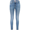 Tommy Hilfiger Blue Cotton Women Skinny Jean