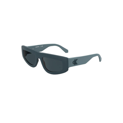 Calvin Klein Blue Bio-Based Fabric Women Sunglass
