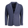 Guess Jeans Blue Cotton Men Jacket