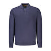 Hugo Boss Blue Wool Mens Sweater