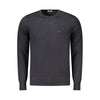 Rifle Black Viscose Men Sweater