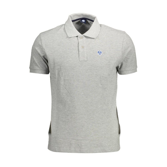 Tricou polo North Sails maro din bumbac pentru bărbați