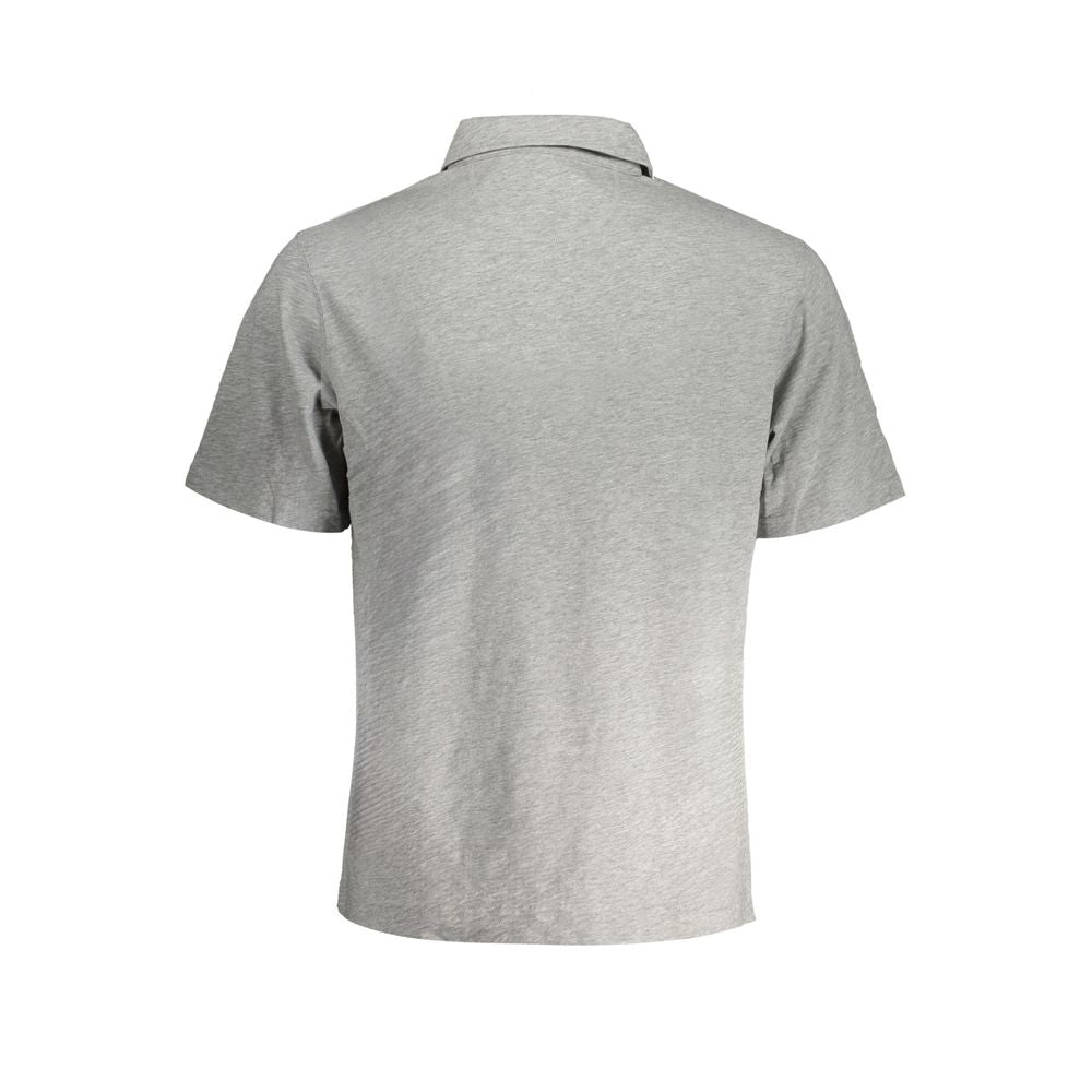 Tricou polo pentru bărbați La Martina, maro, din bumbac