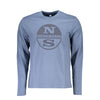 Tricou North Sails albastru din bumbac