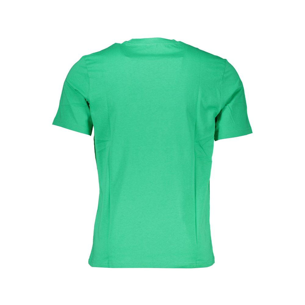 Tricou North Sails verde din bumbac