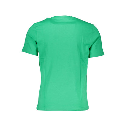 Tricou North Sails verde din bumbac