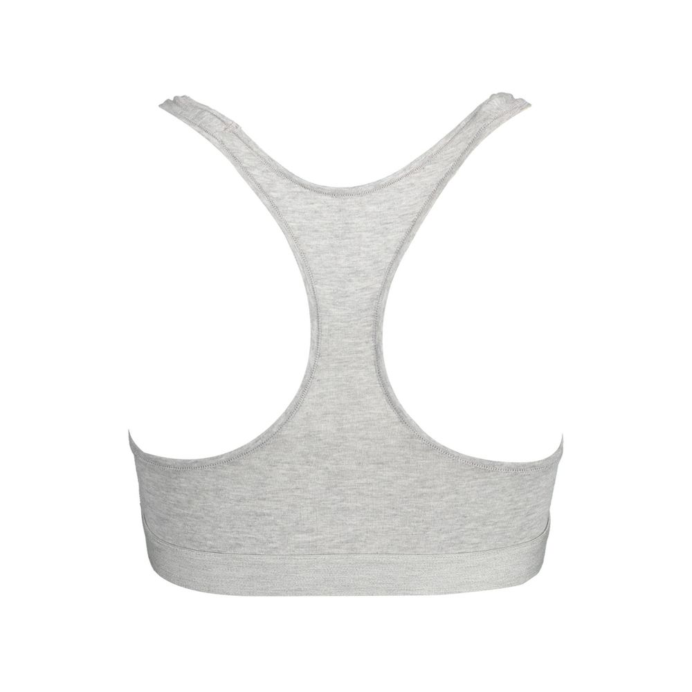 Sutien sport Tommy Hilfiger gri din bumbac pentru femei