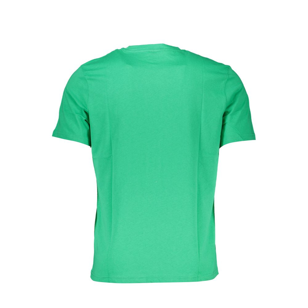 Tricou North Sails verde din bumbac