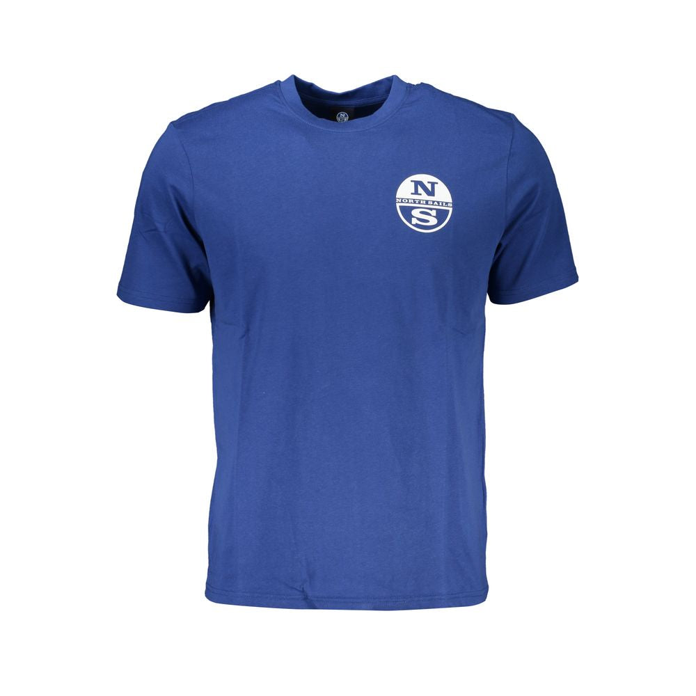 Tricou North Sails albastru din bumbac