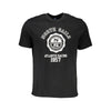 Tricou North Sails negru din bumbac