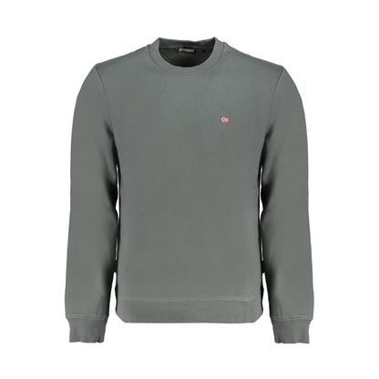 Napapijri Green Cotton Men Sweater