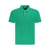 Tricou polo Pepe Jeans verde din bumbac