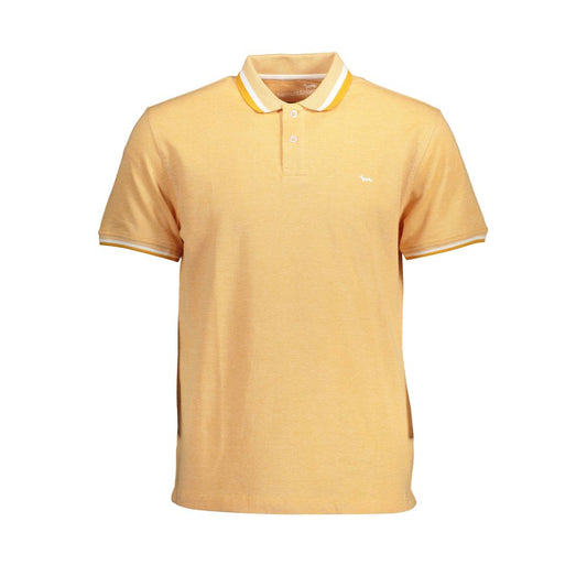 Tricou polo Harmont &amp; Blaine portocaliu din bumbac pentru bărbați