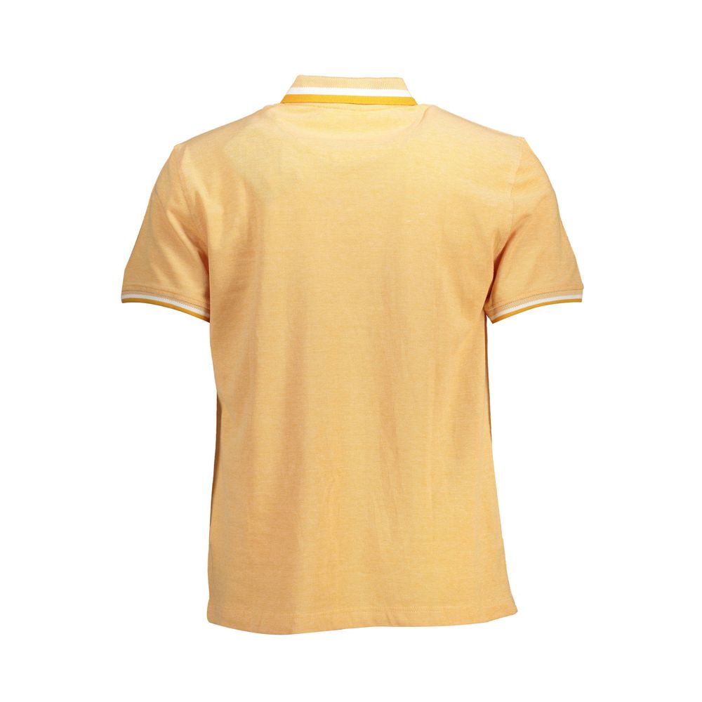 Tricou polo Harmont &amp; Blaine portocaliu din bumbac pentru bărbați