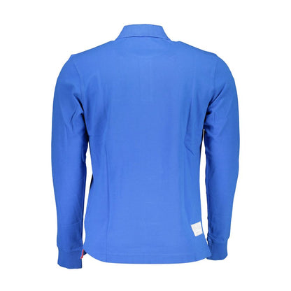 Tricou polo elegant cu mânecă lungă La Martina, albastru chic