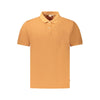 Tricou polo portocaliu din bumbac Pepe Jeans pentru bărbați