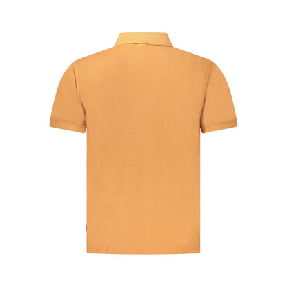 Tricou polo portocaliu din bumbac Pepe Jeans pentru bărbați