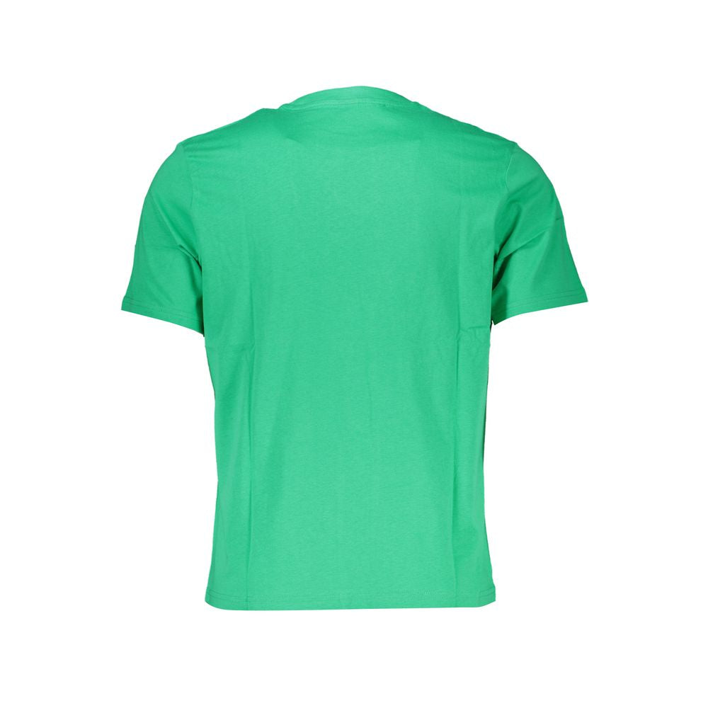 Tricou North Sails verde din bumbac