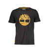 Tricou Timberland negru din bumbac