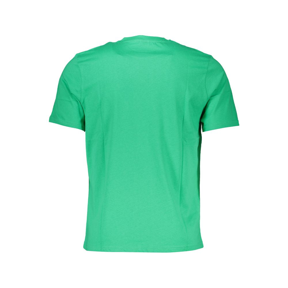 Tricou North Sails verde din bumbac