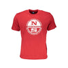 Tricou North Sails roșu din bumbac
