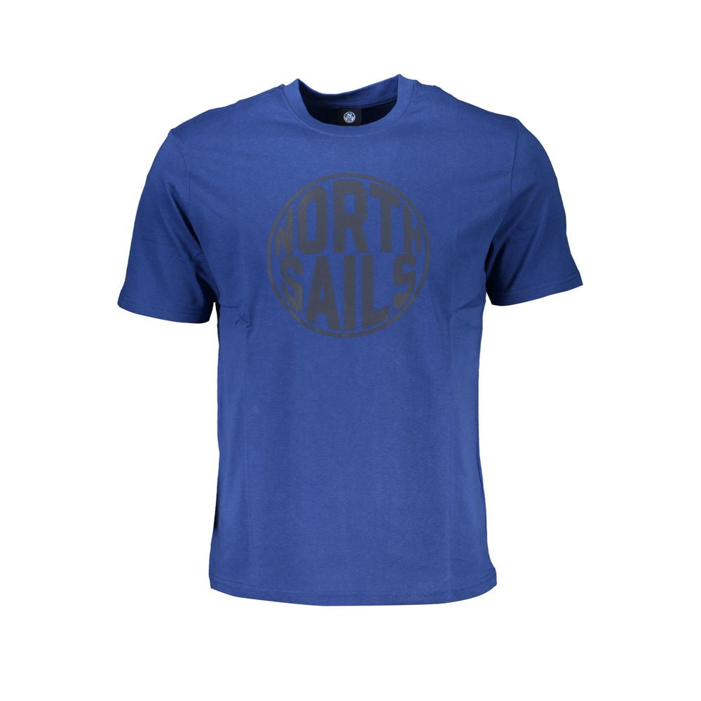 Tricou North Sails albastru din bumbac