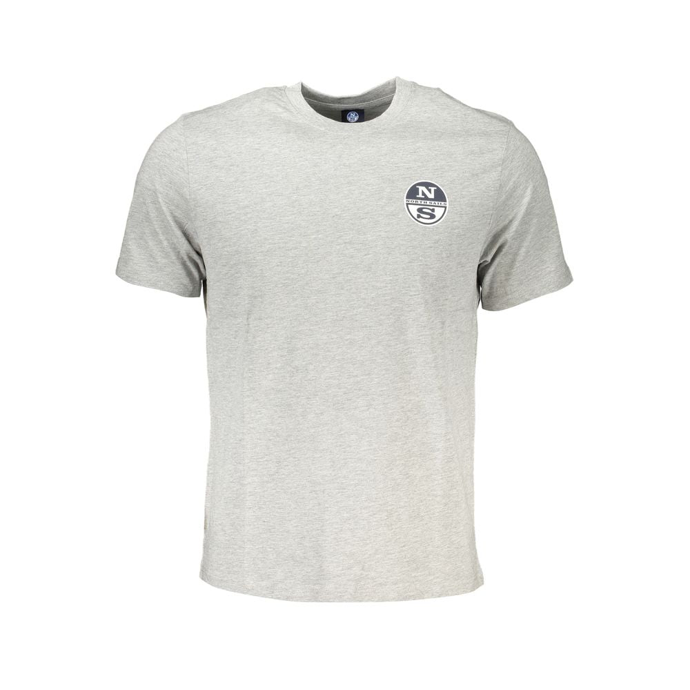 Tricou North Sails maro din bumbac pentru bărbați