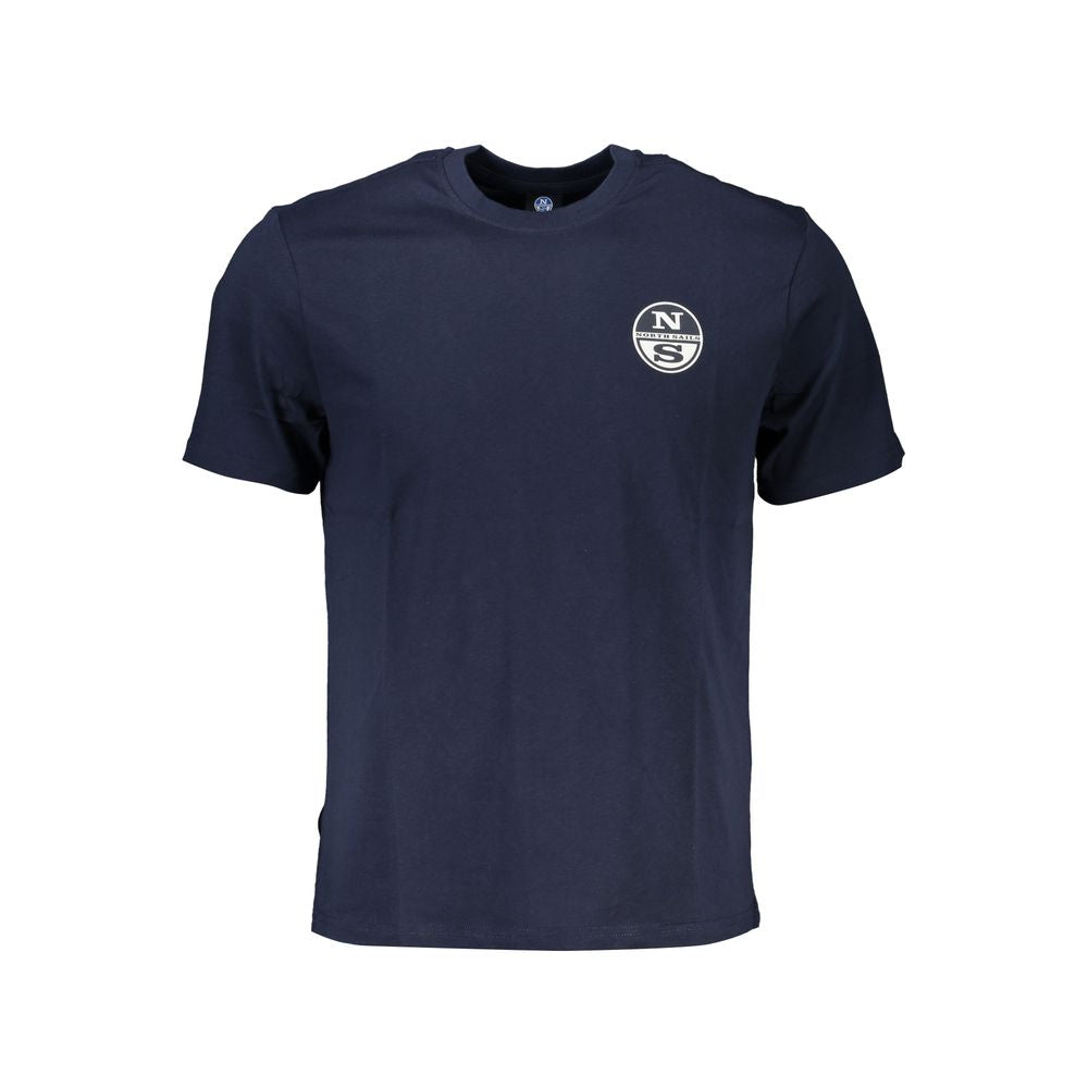 Tricou North Sails albastru din bumbac