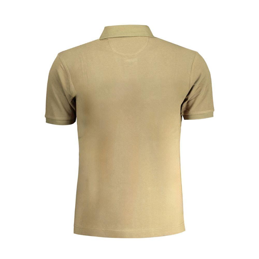 Tricou polo din bumbac verde La Martina