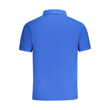 Tricou polo North Sails albastru din bumbac pentru bărbați
